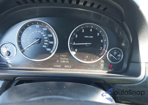 2013 BMW 528I z USA, uszkodzony, nr VIN WBAXG5C50DDY34151